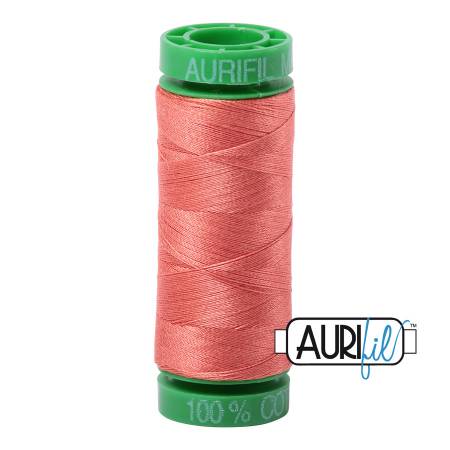 Mako Cotton Embroidery Thread Solid 40wt 164yds Tangerine Dream