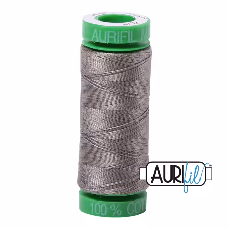 Mako Cotton Embroidery Thread Solid 40wt 164yds Earl Gray