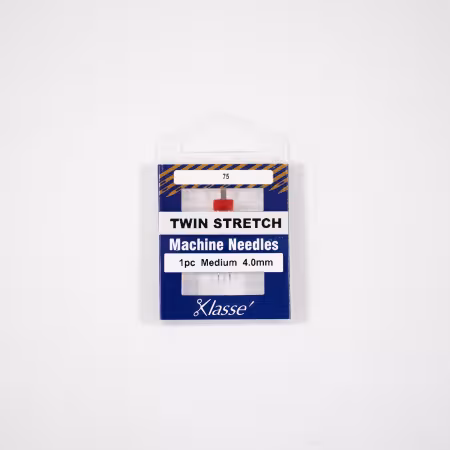 Klasse Twin Stretch 4.0mm/75 1 Needle