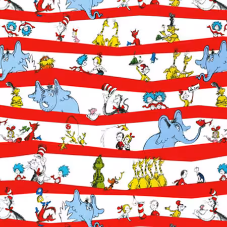 Celebration Dr. Seuss Border Stripe
