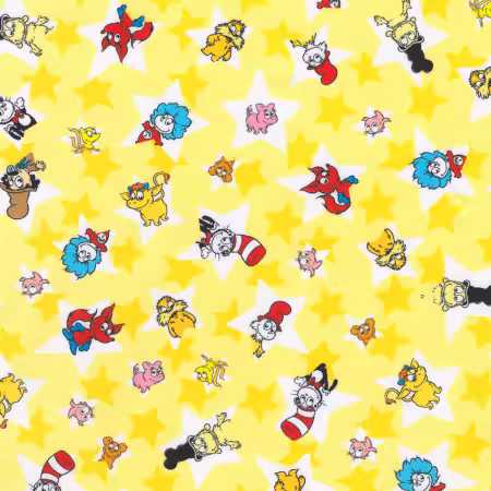 Stars, Seuss Characters Yellow