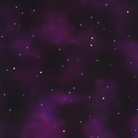 Stars Midnight Purple