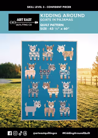 Kidding Around - Goats in Pajamas Quilt Pattern