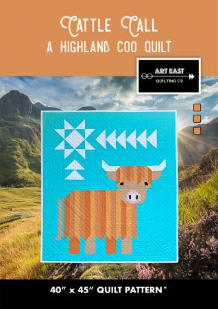 Cattle Call - a Highland Coo Quilt Pattern