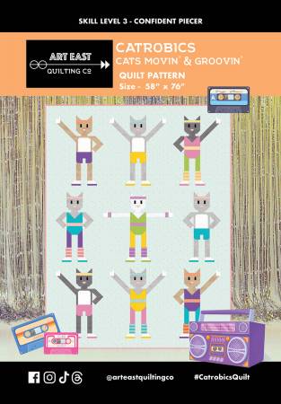 Catrobics Cats Movin & Groovin Pattern