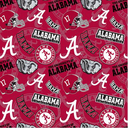 NCAA Alabama Tone on Tone Cotton