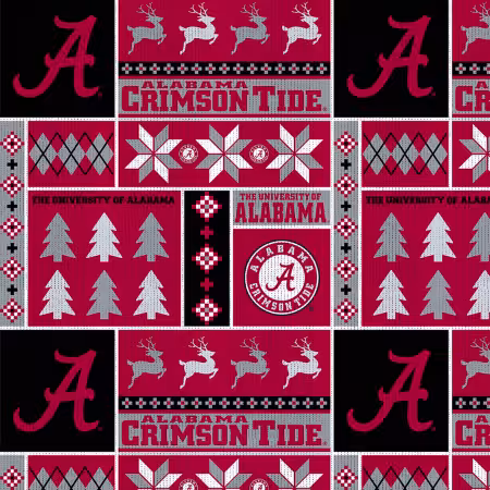 NCAA Alabama Ugly Sweater Fleece