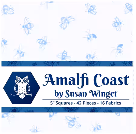 5in Square Amalfi Coast, 42pcs