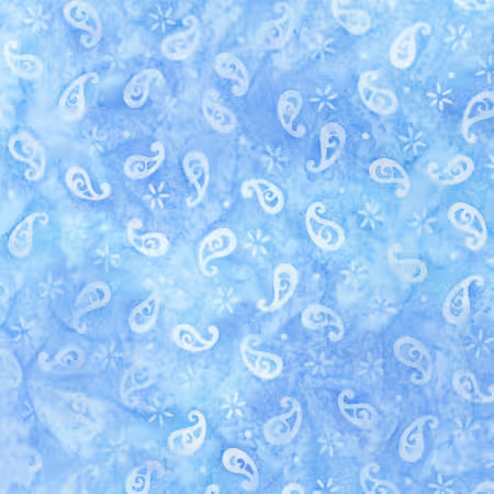 Paisley Blue Batik