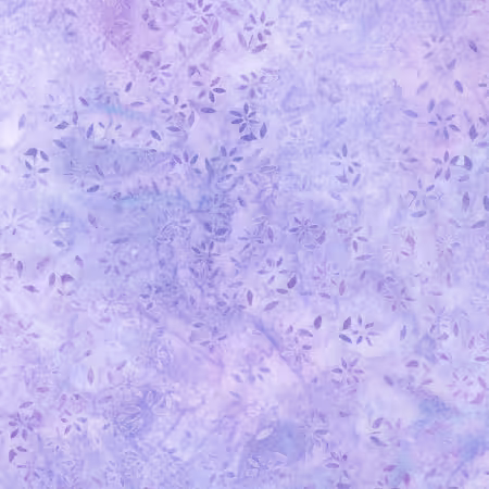 Flowers Lavender Batik