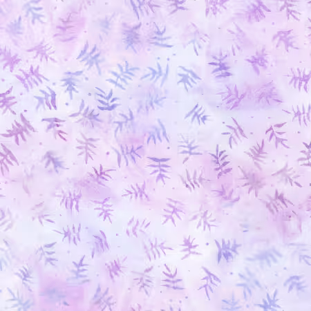 Leaves Wisteria Batik