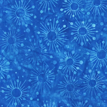 Sun Royal Blue Batik