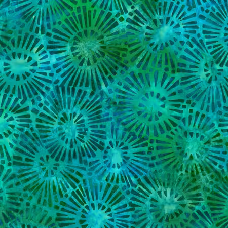 Starburst Aqua Batik