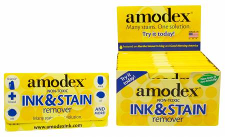 Amodex Ink & Stain Remover Trial Pack Display