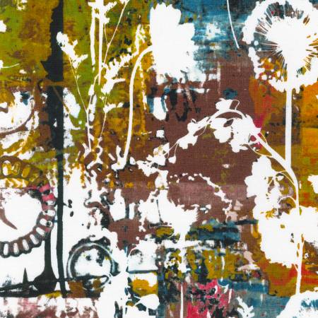 Abstract Autumn Essex Linen
