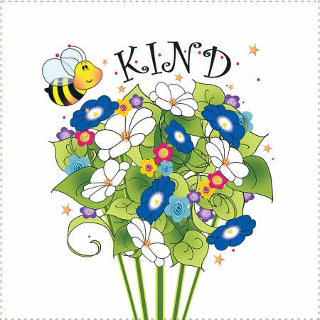 Bee Kind 6in Panel