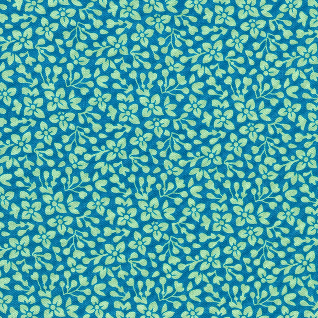 Aqua Packed Tonal Flowers