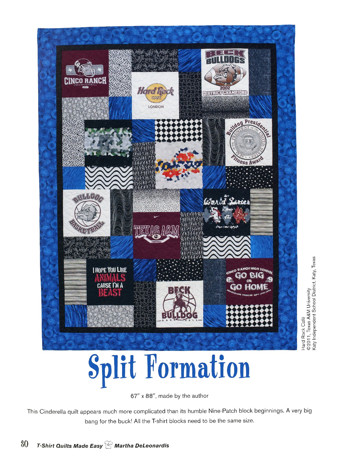T-shirt Quilts Made Easy By DeLeonardis, Martha