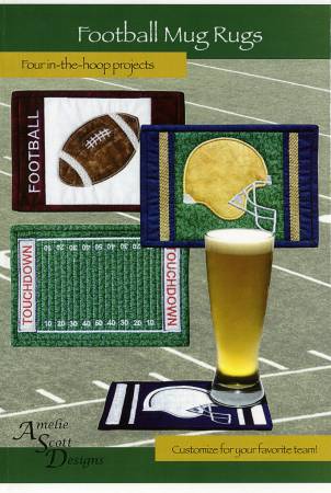 Football Mug Rugs