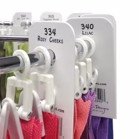 Pre-Printed Tabs for 14 Zippers