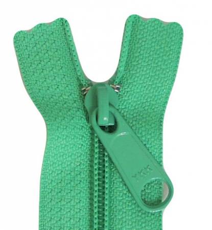 14in Mint Zipper Closed End