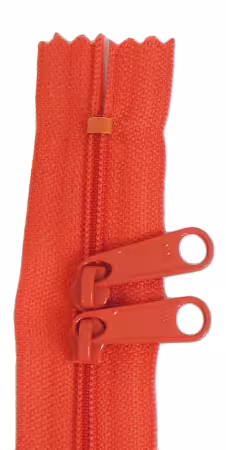24in Clementine Zipper Double Slide