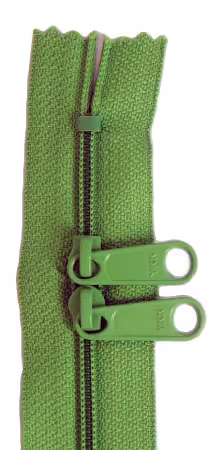 24in Grass Green Zipper Double Slide