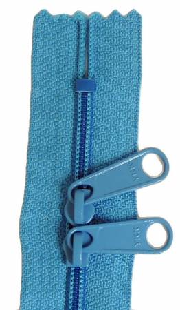 24in Teal Zipper Double Slide