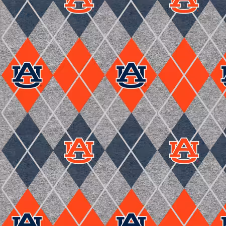 Aubun University Argyle Fleece