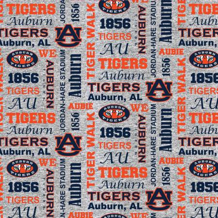 University of Auburn Grey Fleece