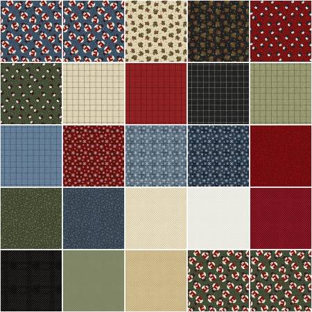 5in Squares A Very Wooly Winter, 42pcs, 12 bundles/box