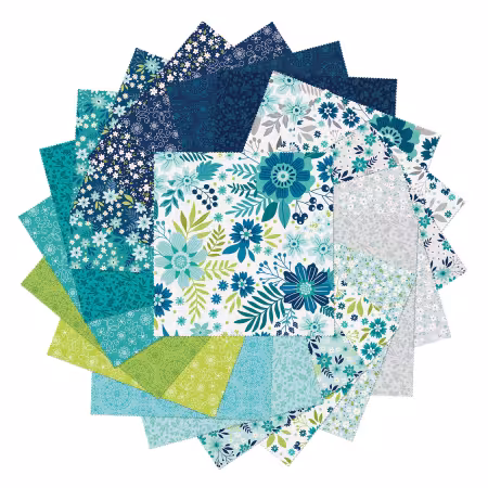 Among the Wildflowers II 10in Squares, 42pcs/bundle