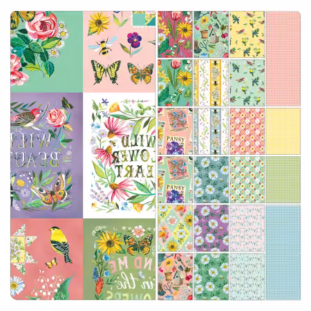 Assortment A Wildflower Heart, 23pcs x 15yds