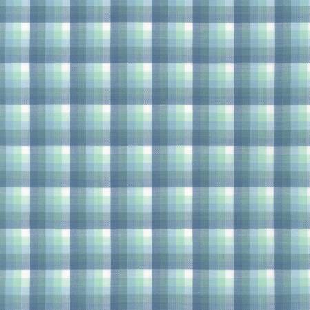 Plaid Dusty Blue