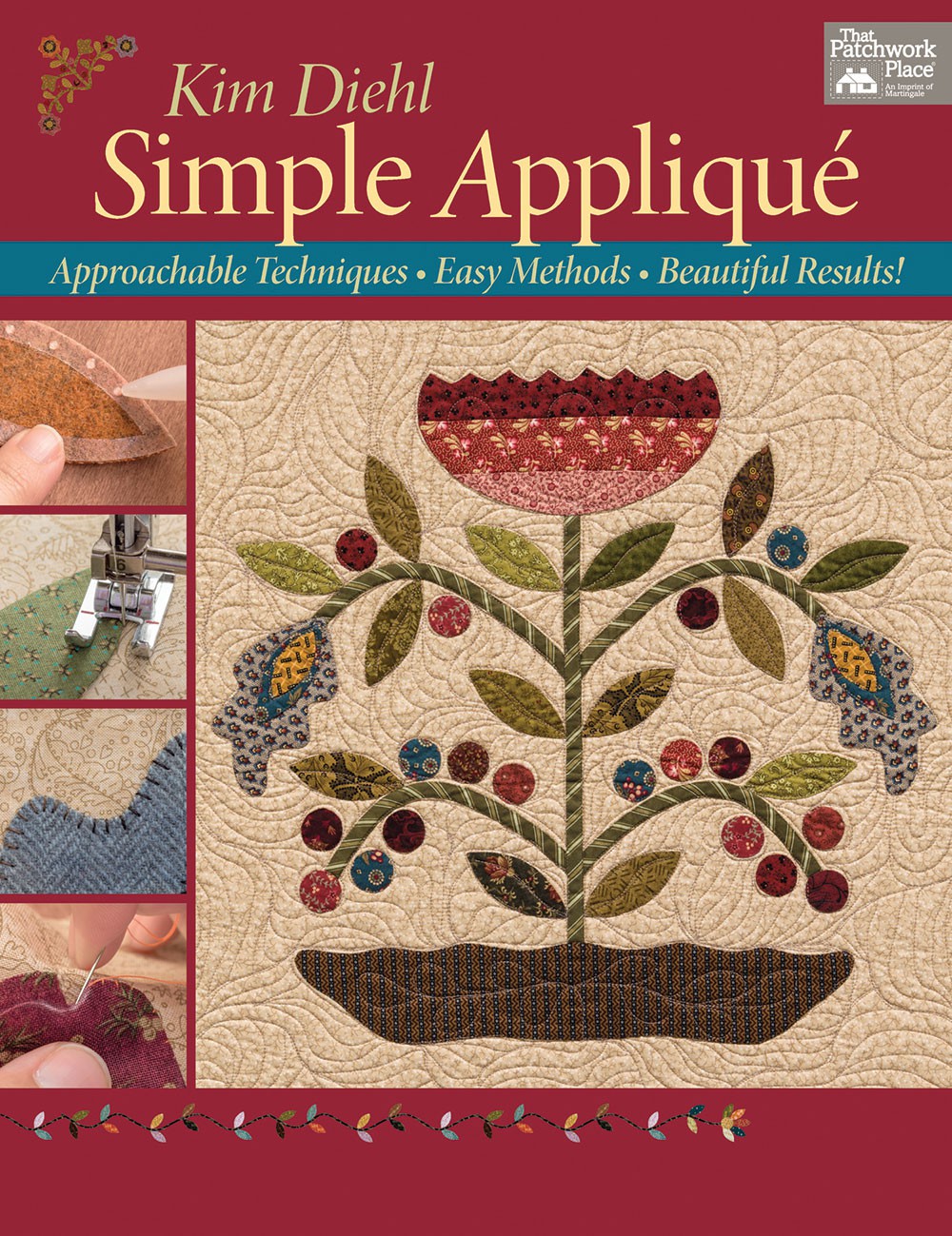 Simple Applique Softcover By Diehl, Kim