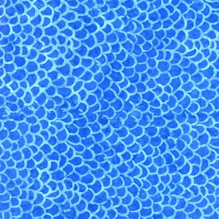 Blue Fish Scales