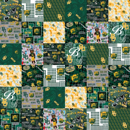 Baylor Collegiate Cheater Quilt