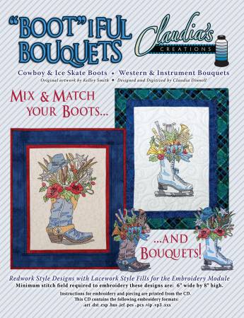 Bootiful Bouquets Cowboy / Ice Skate