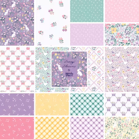 Assortment Bunny Blossoms Organic, 18pcs x 10yds