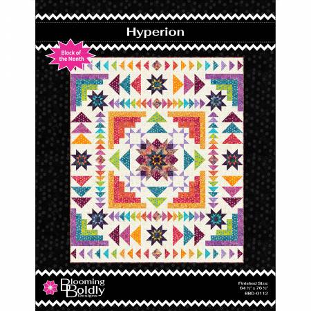 Hyperion Block of the Month Quilt Pattern