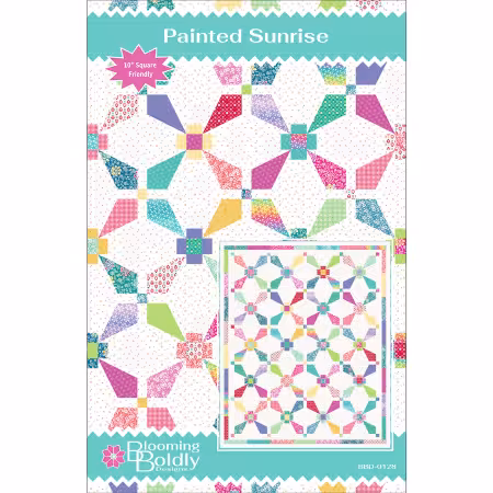 Painted Sunrise Quilt Pattern