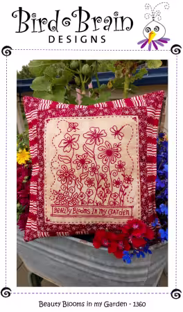 Beauty Blooms in my Garden Hand Embroidery