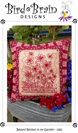 Beauty Blooms in my Garden Hand Embroidery
