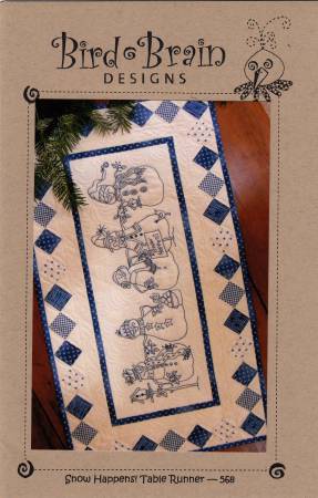 Snow Happens! Table Runner