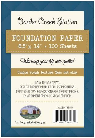 Foundation Paper 8-1/2in x 14in