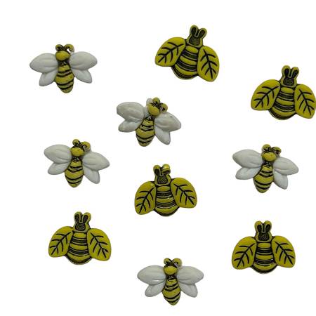 Assorted Bees Theme Buttons