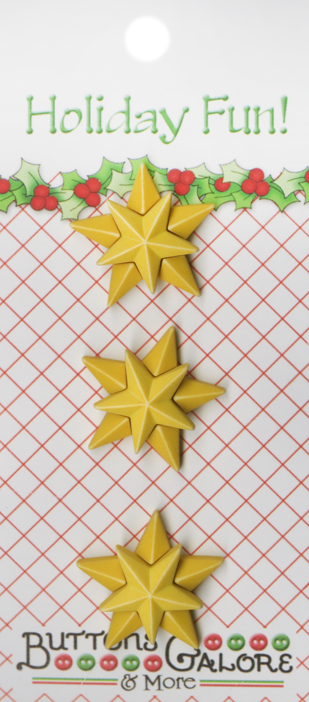 star buttons craft