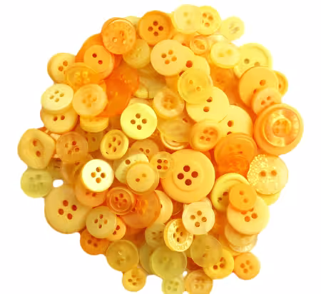 Sunrise Buttons in Mason Jar