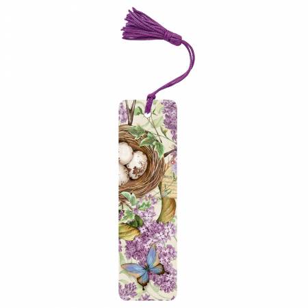 Bookmark Nest And Butterfly