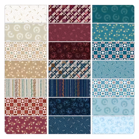 Assortment Blue Mill, 21pcs x 15yds